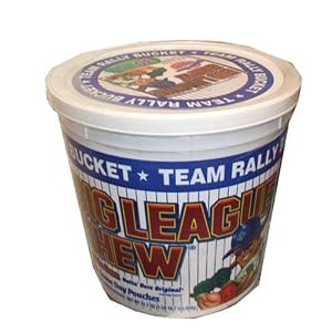 Big League Chew 30 count original flavor bubble gum bucket by Big League Chew