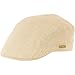 Sterkowski Men's Summer Linen Canvas Flat Cap