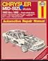 Chrysler mid-size front wheel drive: Automotive repair manual (Haynes automotive repair manual series)