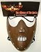 SILENCE OF THE LAMBS HANNIBAL LECTER MOLDED PLASTIC FACEMASK