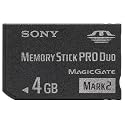 Sony 4 GB Memory Stick PRO Duo Flash Memory Card MSMT4G