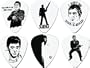 Coffin Case Scarface Guitar Picks 6-Pack Heavy