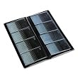 Rolodex Vinyl Business Card Book with A-Z Tabs, Holds 96 Cards of 2.25 x 4 Inches, Black (67467)
