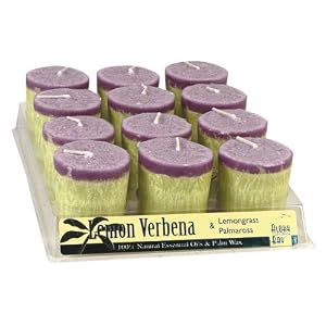 Click here to buy Aloha Bay Scented Candle Votives with Essential Oils, Lemon Verbena - 2 oz ( Value Bulk Multi-pack) by Aloha Bay.