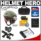 GoPro HD Helmet Hero Video/Still Digital Camera & Waterproof Housing with 32GB SD Card + Handlebar Mount + Battery + Case + Accessory Kit