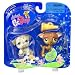 Littlest Pet Shop Pet Pairs Greyhound & Bulldog