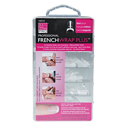 Nail Bliss French Wrap Plus, 140 Count