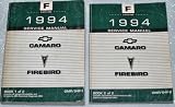 1994 Chevrolet Camaro, Pontiac Firebird Factory Service Manuals (F Platform, 2 Volume Set)