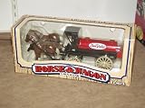 Ertl Horse & Wagon Die Cast Coin Bank True Value #9