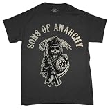 Sons of Anarchy Logo T-shirt (Charcoal)