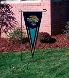 JACKSONVILLE JAGUARS OFFICIAL LOGO PENNANT GARDEN FLAG + STAND
