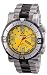 Reactor Men's 55507 Poseidon 1000 meter Dual Rotating Bezel Yellow and Black Dial Watch