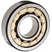 FAG Cylindrical Roller Bearing, Single Row, Semi-Locating, Reinforced Roller Set, Separable, Brass Cage, C3 Clearance, Metric