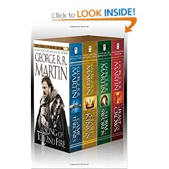 George R. R. Martin's A Game of Thrones 4-Book Boxed Set: A Game of Thrones, A Clash of Kings, A Storm of Swords, and A Feast for Crows
