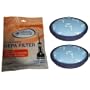 2 Dyson DC17 Lifetime Washable & Reusable HEPA Filters, Replaces Dyson Part # 911236-01, 91123601