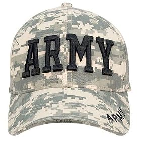Army Caps Digital Camo Army Logo Baseball Cap