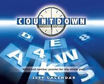 Countdown Official 2009 Calendar -Daily Desk Block