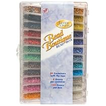 Bead Boutique Bead Box and Silver-Lined Seed Beads