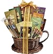 Broadway Basketeers Gourmet Coffee and Tea Sympathy Gift Basket