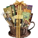 Broadway Basketeers For the Grad Gourmet Coffee and Tea Gift Basket