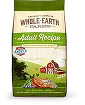 Whole Earth Farms Adult Recipe Dry Dog Food, 30-Pound

