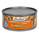 Hormel White & Dark Chunk Turkey, 5-Ounce Cans (Pack of 12)