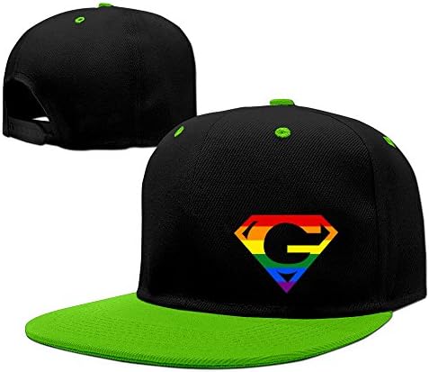 Super G Logo With Rainbow Flag Hip Hop Baseball Hat