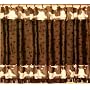 Western Cowhide with Brands Shower Curtain