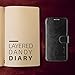 Galaxy S6 Edge Case, Verus [Layered Dandy][Black] - [Premium Leather Wallet][Slim Fit] For Samsung Galaxy S6 Edge