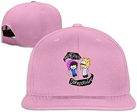 Dan And Phil Animated Youth Dan And Phil Animated Baseball Hat Cap Pink