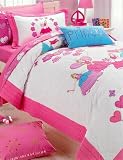 New Fairy Princess Girls 2pc Twin Cotton Quilt