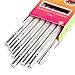 Enjoydeal 5pcs White Highlight Waterproof Cosmetic Makeup Eyeliner Pencil Eye Shadow Pen