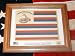 Framed Revolutionary War Flag...Rhode Island Militia