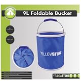picture of Yellowstone Foldable Bucket - Blue, 9 Litre