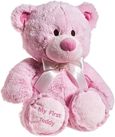My First Teddy Stuffed Animal Color: Pink