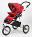 Dreamer Design Park Avenue Infant - to - Toddler Stroller. A baby stroller at its best... ...with plenty of room to grow with your child! As the little one starts to sprout, the Park Avenue's design lets you convert it from a rear-facing stroller to a forward-facing stroller for a toddler. A sweet ride for junior: Storage basket; Locking rear footbrake; Height adjustable handle; Easy 1-step folding for simple storage and transport; Quick-release, 12" wheels with alloy rims; Toy bar and car seat adapter included; Large storage basket; Capacity: 45 lbs.; Stroller weight: 24 1/2 lbs. Folded dimensions: 42 x 25 x 12" with wheels, 36 x 25 x 12" without wheels. State Color and order today! Dreamer Design Park Avenue Infant-to-Toddler Stroller