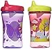 Gerber Graduates Advance Developmental Hard Spout Sippy Cup in Assorted Colors-2 Pack, 10-Ounce (Theme May Vary)