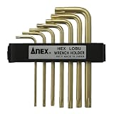ANEX ヘクスローブレンチ 穴付7本組 ホルダー付 No.639