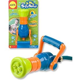Alex 4-Way Silly Spray Lawn Hose Nozzle Attachment by Alex
