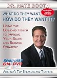 What Do They Want, How Do They Want It? - Using the Diamond Touch to Improve Your Sales and Service Strategy - Motivational Sales and Customer Service Training DVD Video featuring Dr. Nate Booth