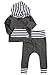 Newborn Baby Boy Girl Warm Hoodie T-shirt Top + Pants Outfits Set Kids Clothes