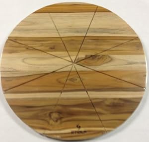 Teak Cutting Board 14" Pizza Cutting Board