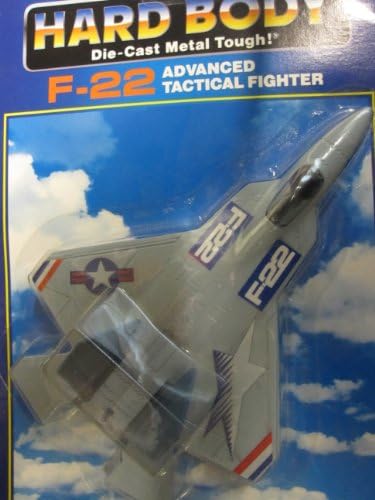 Lockheed Martin F-22 Raptor Single-seat, Twin-engine Fifth-generation Supersonic 1992 Tootsietoy Hard Body Series