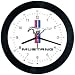 New! Ford Mustang Wall Clock 10" Black