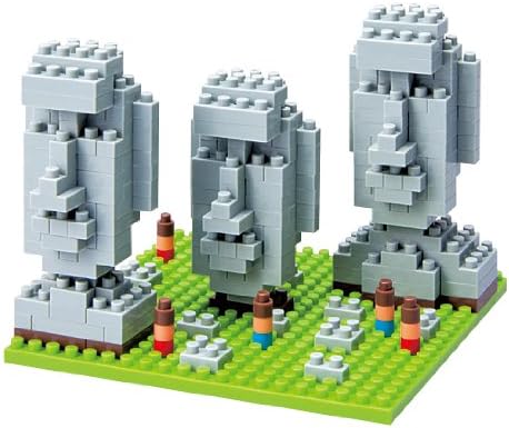 Nanoblock Moai Statues of Easter Island
