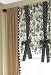 Baby : Town and Country Drapery Panels (Tan Velvet w/Pom Poms)