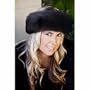 Sumptuous Faux Fur Headband (Prussian Black)