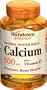 Sundown Natural Oyster Shell Calcium Plus Vitamin D, 500 mg, Tablets, 120 tablets (Pack of 4)
