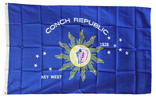 Conch Republic - 3x5' Dura-PolyTM Polyester Flag by Flagline