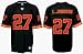 Larry Johnson Kansas City Chiefs #27 Replica Reebok NFL Football Jersey (Alternate)